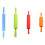 Ergonomic Plastic Dough Roller Stick Resistant Rolling Pin-red 2