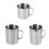 Practical Nonrust Steel Measuring Cup Measurement Lines-1000ml 2