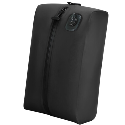 Sealed Zippers Compression Bag Foldable Design For-Black