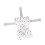 Infant Bathtub Pillow Foldable Adjustable Breathable White Star Pattern For Bathroom Use 1