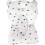 Infant Bathtub Pillow Foldable Adjustable Breathable White Star Pattern For Bathroom Use 4