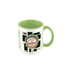 Rick And Morty Pixel Breakout Inner Two Tone Mug