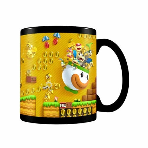 Super Mario Super Mario Gold Coin Rush Heat Changing Mug 1