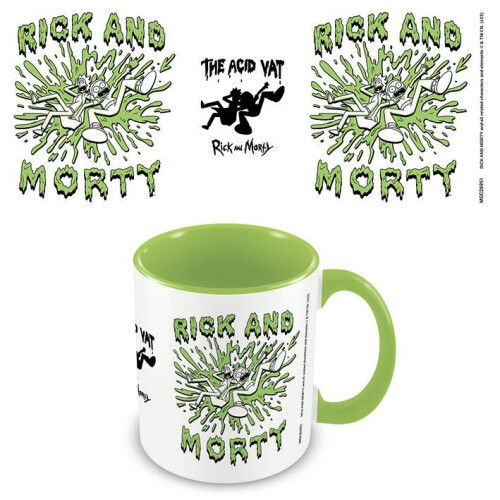 Rick And Morty Rick And Morty Acid Vat Inner Two Tone Mug