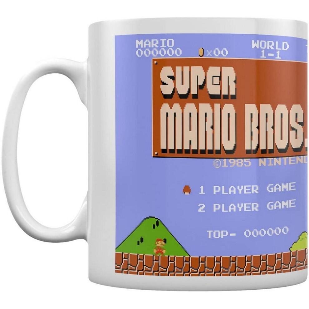 Super Mario Retro Title Mug