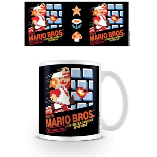 Super Mario Super Mario NES Cover Mug 2