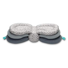 Cushion Breastfeeding Baby Pillow Adjustable Layered Multifunctional Grey Model A Cushion Type For Nursing