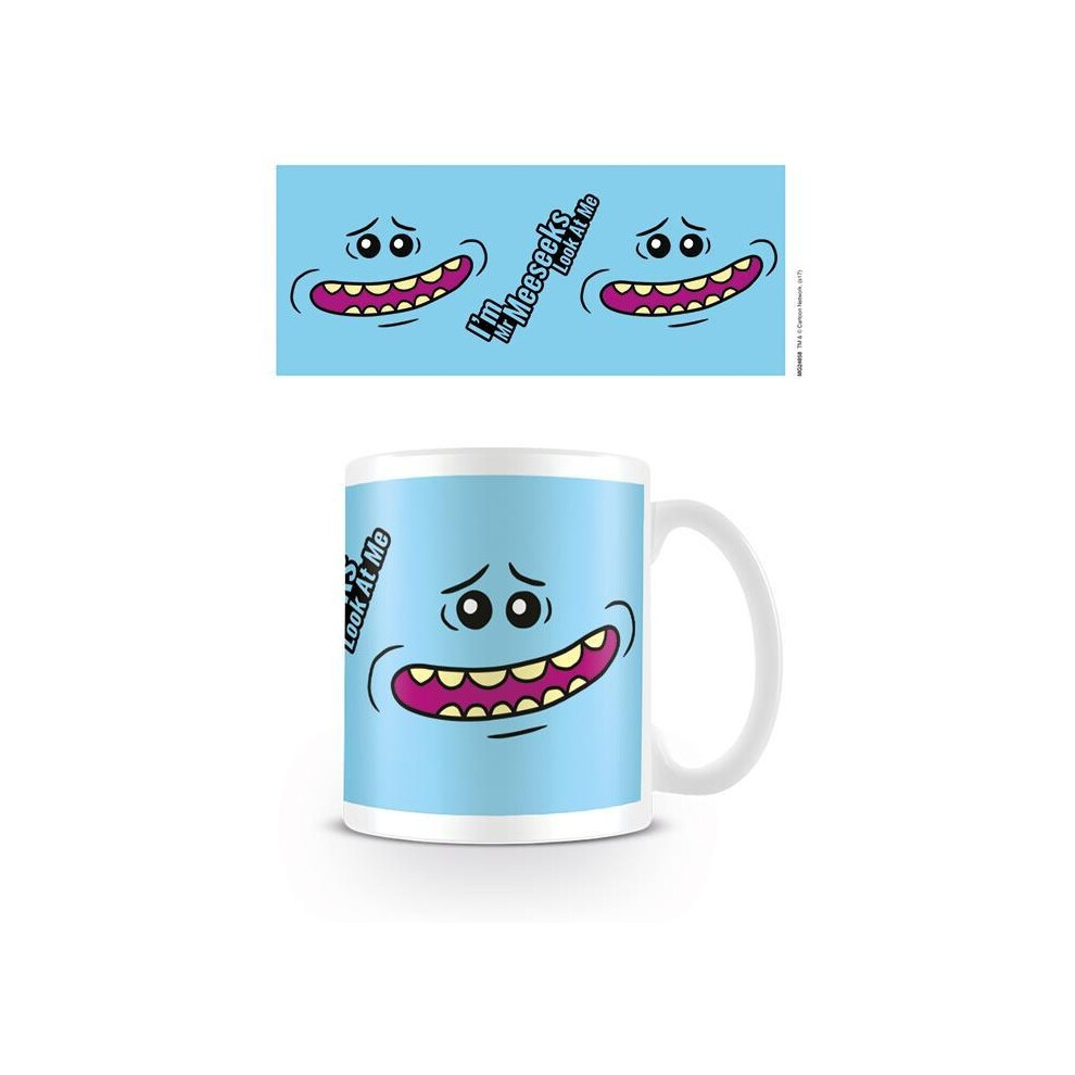 Rick And Morty Face Mr Meeseeks Mug