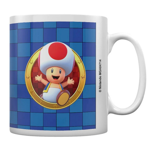 Super Mario Super Mario Portrait Toad Mug 1