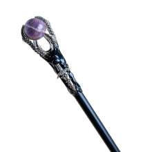 Halloweens Scepters,Witches Wizard Staff Costume Orb-amethyst