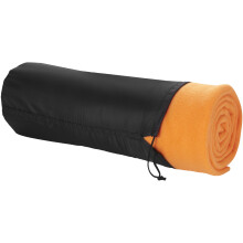 (150 x 120 cm, Orange) Bullet Huggy Blanket And Pouch (Pack of 2)