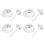Thread Holder With Spool Cap Auxiliary Spool Cotton Pin For Sewing Machine Spare Premium Plastic Easy Replacement Durable Compatible Singer Models 2