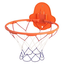 Silent Basketball Set WallMounted Indoor Toy, Soundless Bounce Practice Hoop Compact Dribble Trainer for Kids