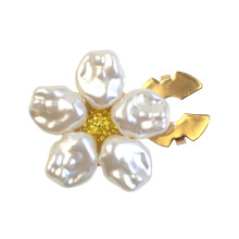 Elegant Flower Button Covers Cufflinks Shirt Collar Clips