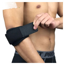 Elbow Pads 2Pcs Tennis Elbow Brace Golfer's Elbow Wrist Sweatband Knee Pad Martial Arts Striking