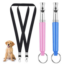 Dog Whistle, Dog Whistle, Frequency Silent, Dog Whistle Recall, Stop Barking and Train Your Dog with a Lanyard, Pack of 2, bronze