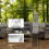Garden Gas Heaters With 11cm Airflows Space Square Canopy 6