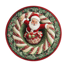 Ronde vloerkleed met vakantiethema, 3D-vloermat,-2123 A