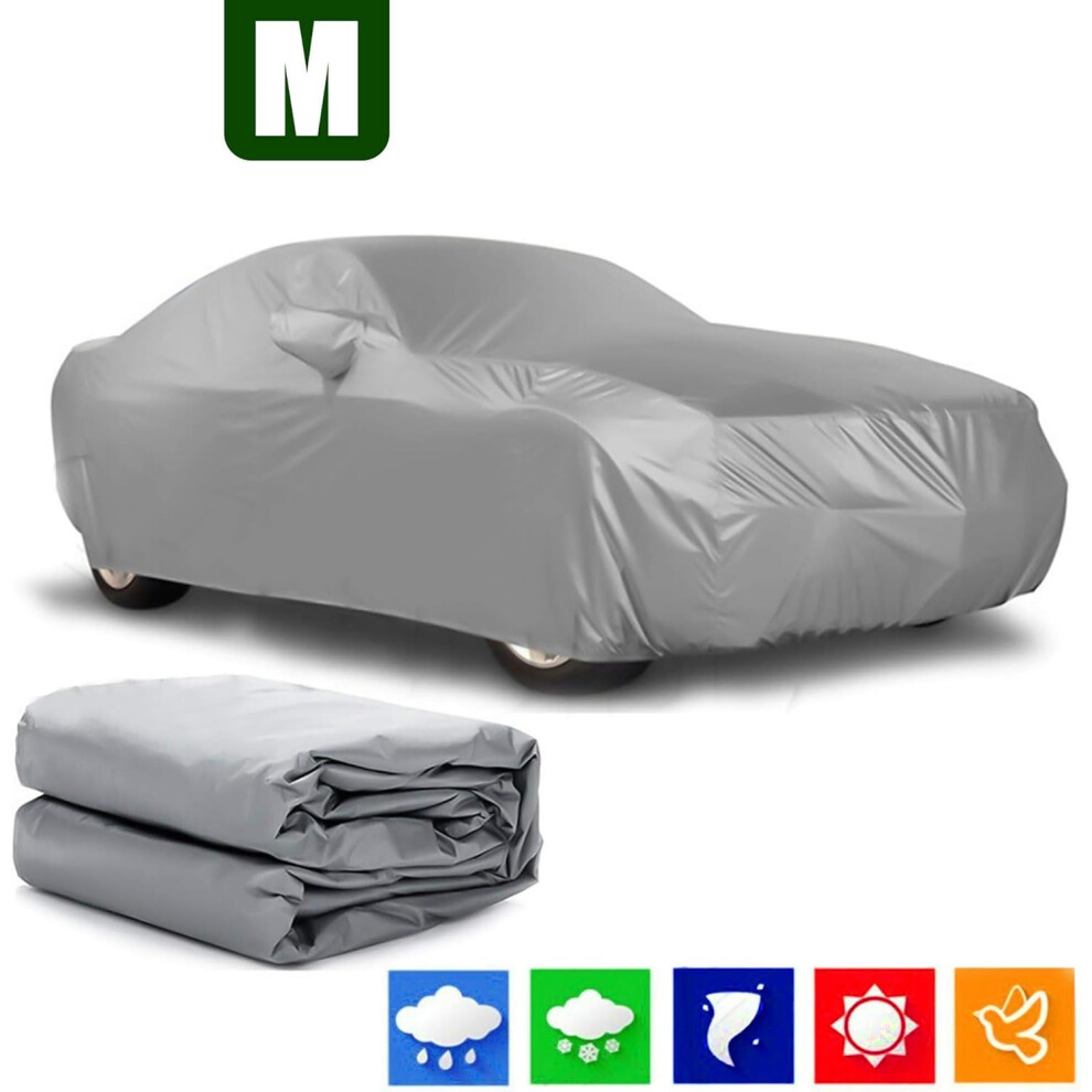 Heavy Duty Car Cover, Custom Car Cover Toyota Corolla Sedan Breathable Car Cover Waterproof All Weather, Windproof Anti-Theft Advanced Features Uv 9190834247984
