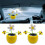 Interactive Visual Experience Solar Toy, Car Dashboard Decoration with Windowsill Decoration Functionality, Cute Swing Bee Design Solar Dancing 7