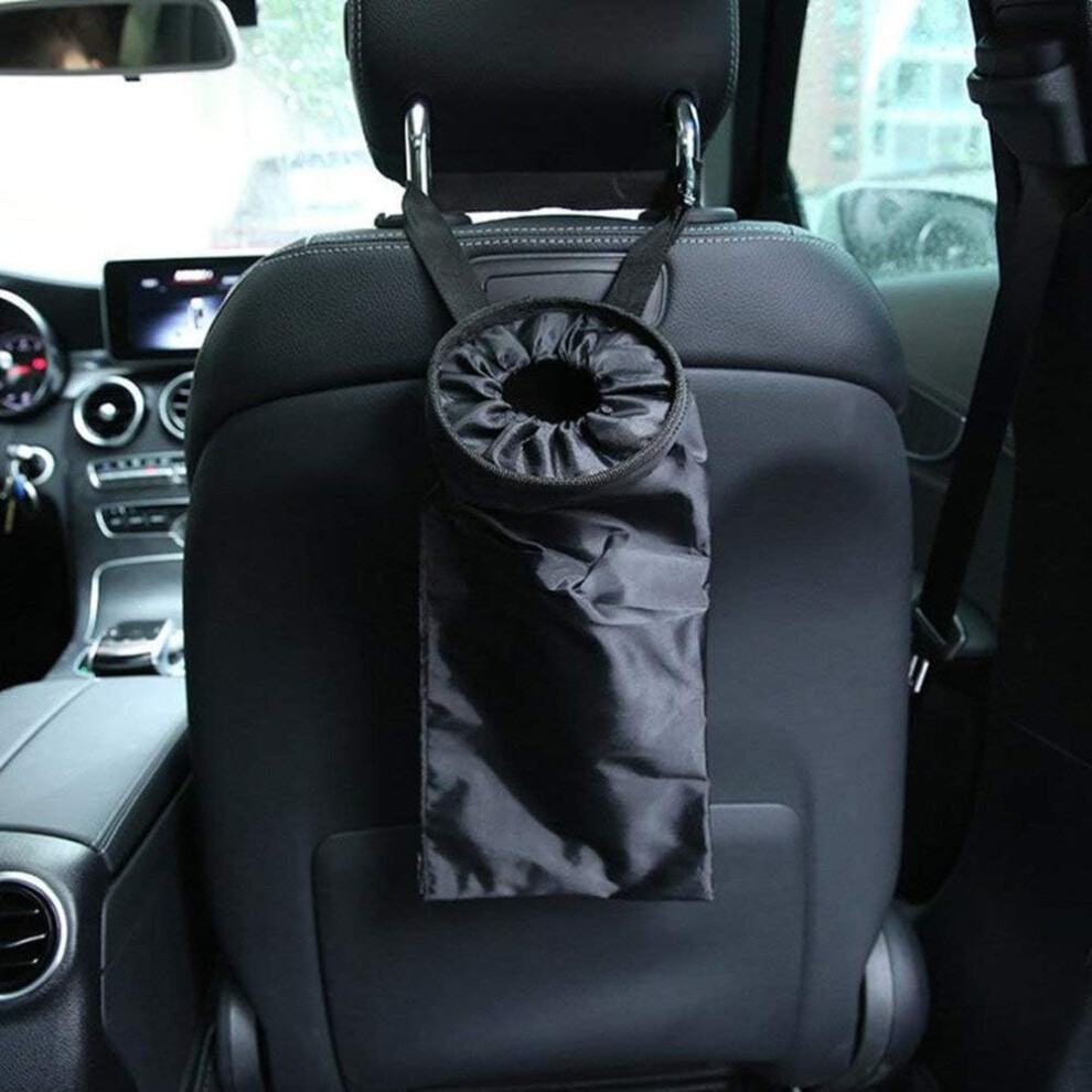Sustainable Car Companion: Washable Adjustable Straps Eco-Friendly Car Trash Can, Easy Mount Foldable Oxford Material, Perfect For Vehicles Home 9190834900940