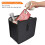 Car Trash Can, Large Capacity Leak-Proof Organizer, Waterproof Garbage Bin for Car Interiors, Multipurpose Bin with Foldable Design, Adjustable 4