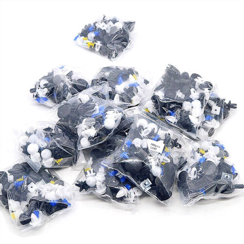 Κλιπ αυτοκινήτου για Universal Car Fastener Clips, Ανθεκτικό και ανθεκτικό υλικό με πριτσίνια, 2
