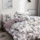 Luxurious Marble Bedding, Microfiber Polyester - Ultra Soft Feel, Maximum Comfort - Elegant White Marble Pattern for US-Queen Size Beds, 3Pcs/Set 6