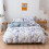 Luxurious Marble Bedding, Microfiber Polyester - Ultra Soft Feel, Maximum Comfort - Elegant White Marble Pattern for US-Queen Size Beds, 3Pcs/Set 2
