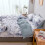 Luxurious Marble Bedding, Microfiber Polyester - Ultra Soft Feel, Maximum Comfort - Elegant White Marble Pattern for US-Queen Size Beds, 3Pcs/Set 7