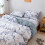 Luxurious Marble Bedding, Microfiber Polyester - Ultra Soft Feel, Maximum Comfort - Elegant White Marble Pattern for US-Queen Size Beds, 3Pcs/Set 4