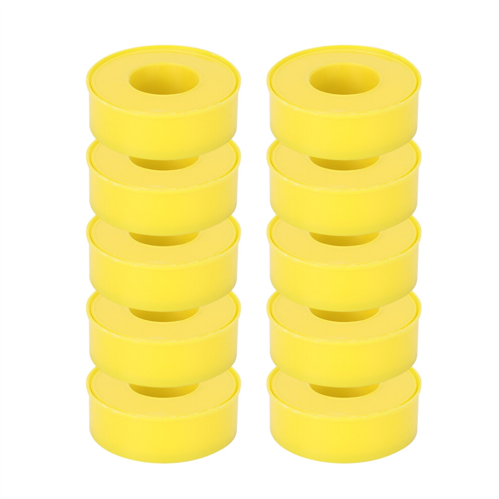 Plumbers Tape Heat Resistant For Pipe Connections, Ptfe Sealing Tape With Adhesive Edge, Anti Fouling Thread Sealant For Faucets And Pipes, Easy To 9138057471540