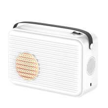 Kompakt vintage Bluetooth-højttaler, retro bærbar AM FM kortbølgeradio, garanteret lydoplevelse i høj kvalitet, mini-design til brug på farten