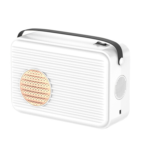 Μίνι ηχείο Bluetooth, ρετρό vintage ασύρματο σχεδιασμό, φορητό ραδιόφωνο βραχέων κυμάτων