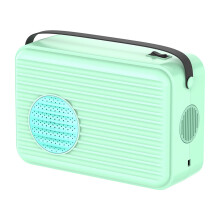 Mini Bluetooth-højttaler, trådløst retro vintage-design, bærbar AM FM-kortbølgeradio, oplev lyd i høj kvalitet på farten, ideel til