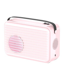 Vintage-inspireret retro Bluetooth-højttaler, bærbar AM FM kortbølgeradio, nyd en lydoplevelse i høj kvalitet, perfekt til rejser og udendørs