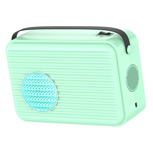 Συμπαγές vintage ηχείο Bluetooth, φορητό ρετρό ραδιόφωνο AM FM βραχέων κυμάτων, 2