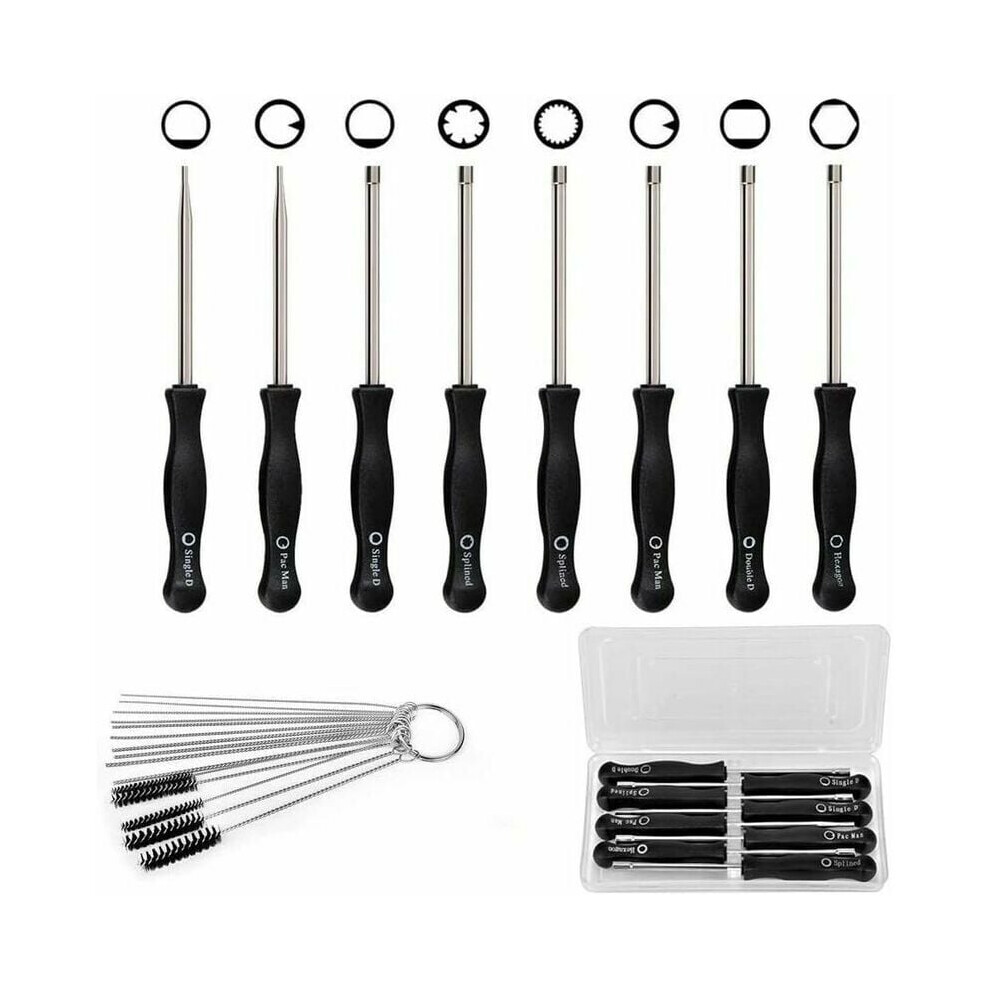 Durable Stainless Steel Carburetor Adjustment Tools, Ergonomic Grip Metal Pole For Stable And Precise Adjustments, Cycle Carburetor Adjustment Tools 9176269089511