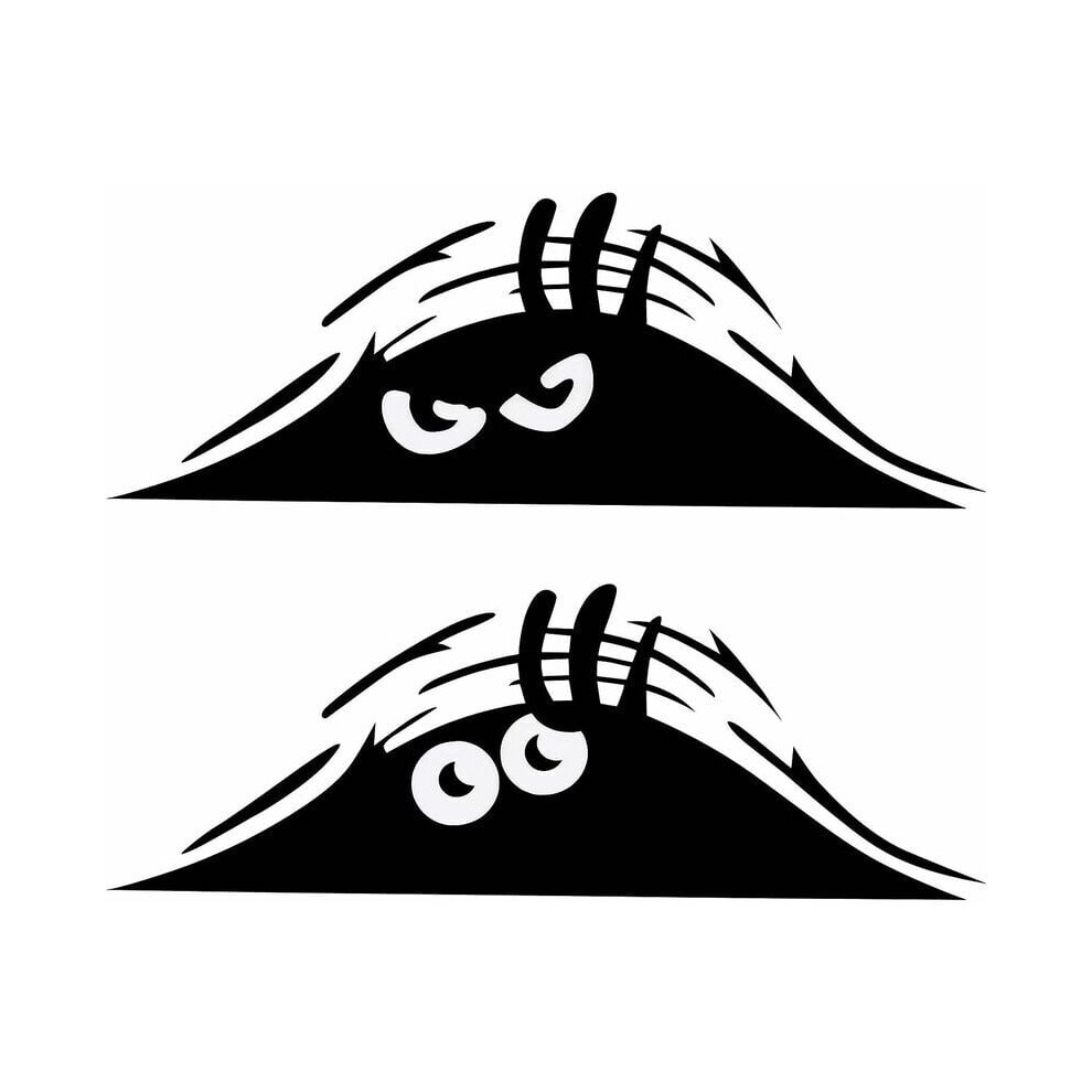 Vinyl Sticker, Strong Adhesive Ensures Longevity On Car Surfaces, Personalized Decoration W/ Stealth Monster Theme, 4 Hassle-Free Application 9139052726741