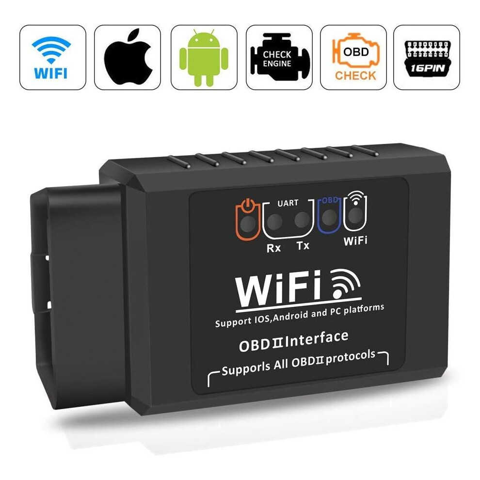 Professional-Grade Diagnostic Scan Tool For Cars, Obd2 Scanner Wifi With Engine Data Access And Clearing Error Messages For Ios & Android 4.0 & 9468298420282