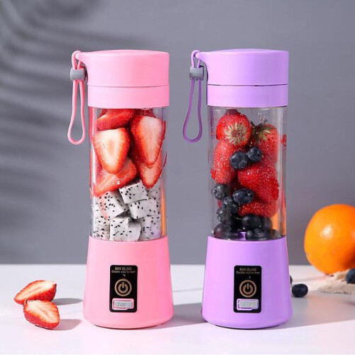 Προσωπικό Μπλέντερ, Φορητή Μηχανή Smoothie με Υλικό Ποιότητας Τροφίμων, Λεπίδες Six3D, 1