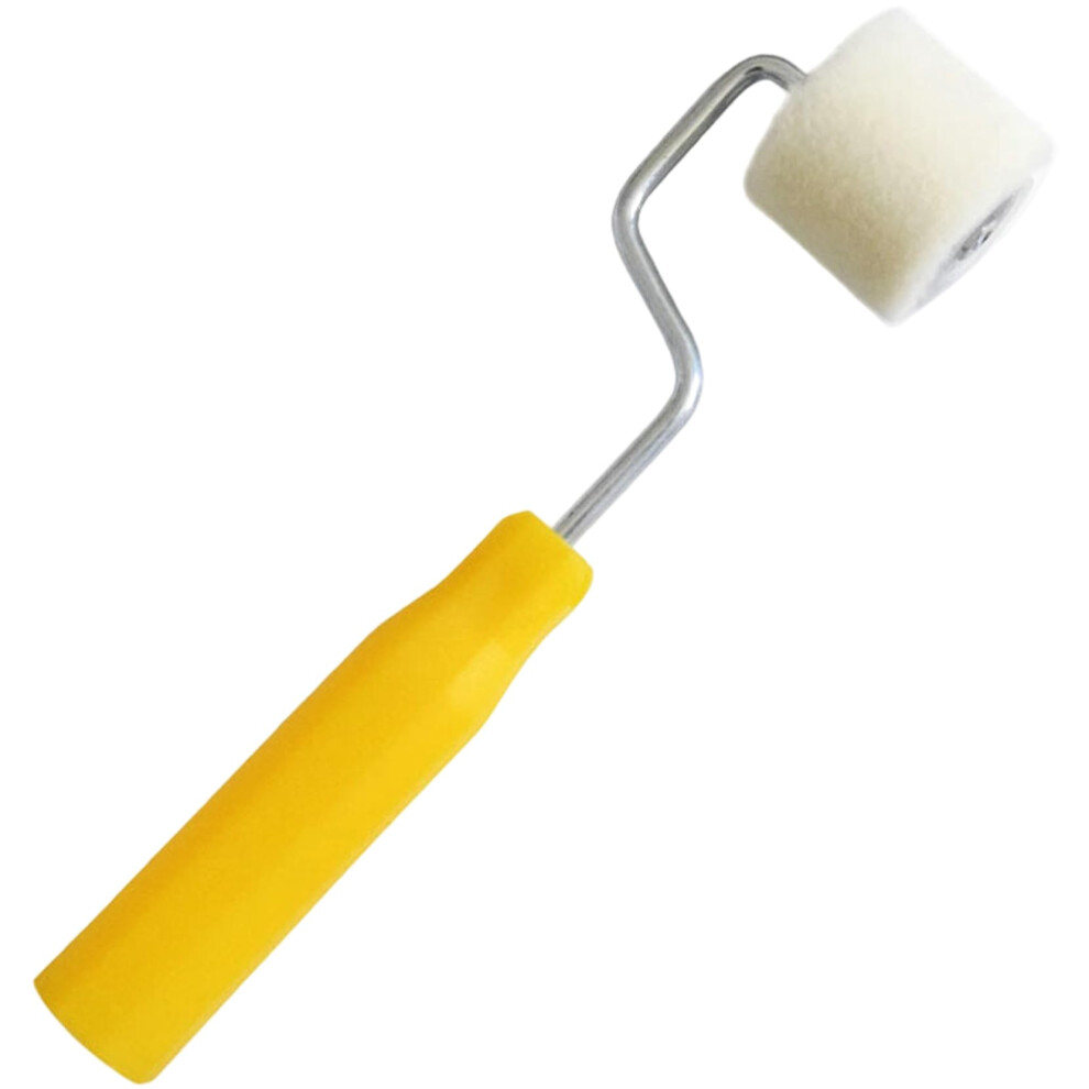 Small Paint Roller, 7Inch Mini Paint Roller With Faux Wool Brush Heads And Plastic Handle, Tiny Painting Tool For Repairing Edges Or Corners. 9365049778206