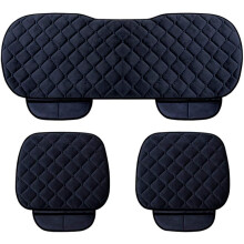 Housse de siège auto de luxe en velours de soie, universelle, avec mousse à mémoire de forme et dessous en caoutchouc antidérapant pour une