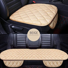 Housse de siège auto de luxe en velours de soie, universelle, avec mousse à mémoire de forme et dessous en caoutchouc antidérapant pour une