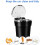 Multi-Function Ash Tray with Easy Clean, Premium Quality Smoke Diffuser and Cool Blue Light for Car, Home, and Office (Approx. 9.2 cm Height) 6