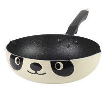 Nonstick Frying Pan, 24cm IH Compatible Fry Pan with High-Temperature Resistant Paint, Granite Stone Cookware for Versatile and Easy Cooking, Deep