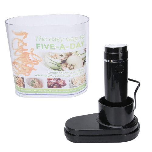 No-Slip Grip Vegetable Processor, Quick Slicing Capability with One-Button Start, Largediameter Inlet for Cutting Various Vegetables, Detachable 1