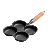 Pannekakegryte Egg Cooking Tool Non-stick Multi Hole Design Tidsbesparende Frokostpanne For Gasskomfyr Induksjon