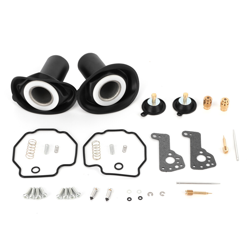 Carburetor Rebuild Kit For Outboard Motors, Fitment Precision Engine Repair Solution With Metal And Rubber Components, Compatible With Yamaha Virago 9138057202908