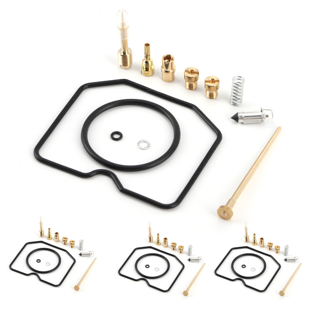 Carb Rebuild Kit For Suzuki Gsf600s Bandit 1996-2003, Carburetor Repair Kit Durable Metal Rubber Components, Repair Kit With Enhanced Sealing And 9176269124632
